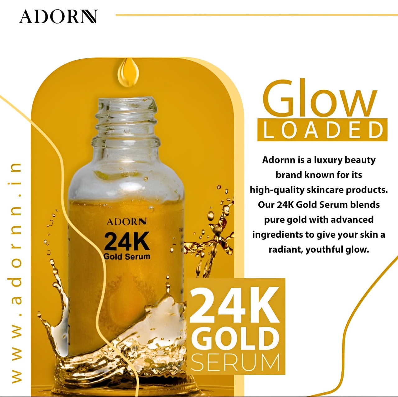 24K Gold Face Serum: Premium Anti-Aging and Hydration Solution | 30ml